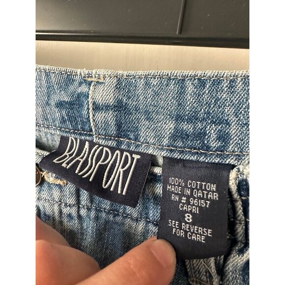 BLASSPORT women’s size medium denim pants - Picture 5 of 7